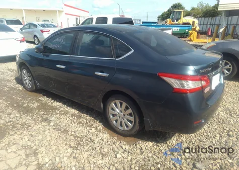 2013 Nissan Sentra Sv from USA, damaged, VIN 3N1AB7AP0DL648419